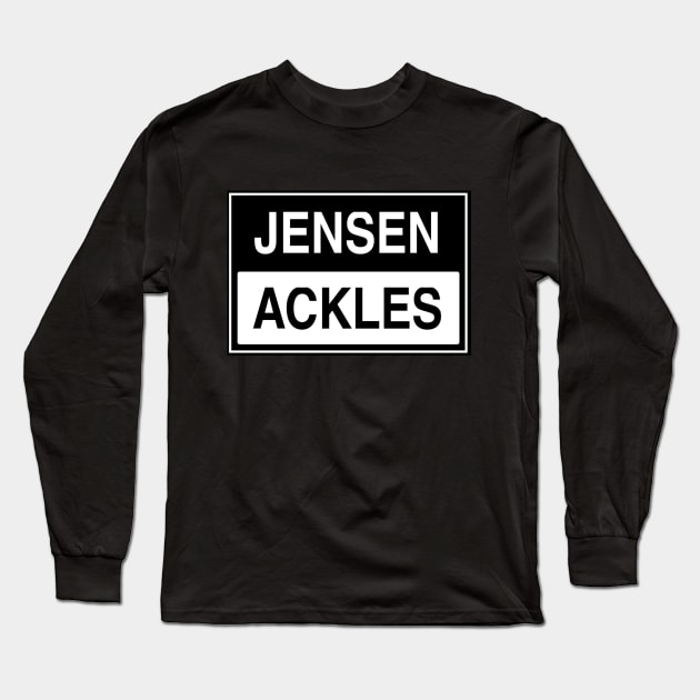 Jensen Ackles Long Sleeve T-Shirt by Winchestered